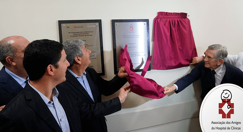 Novo Centro Administrativo Ã© entregue ao HC pelos Amigos do HC e Megamania