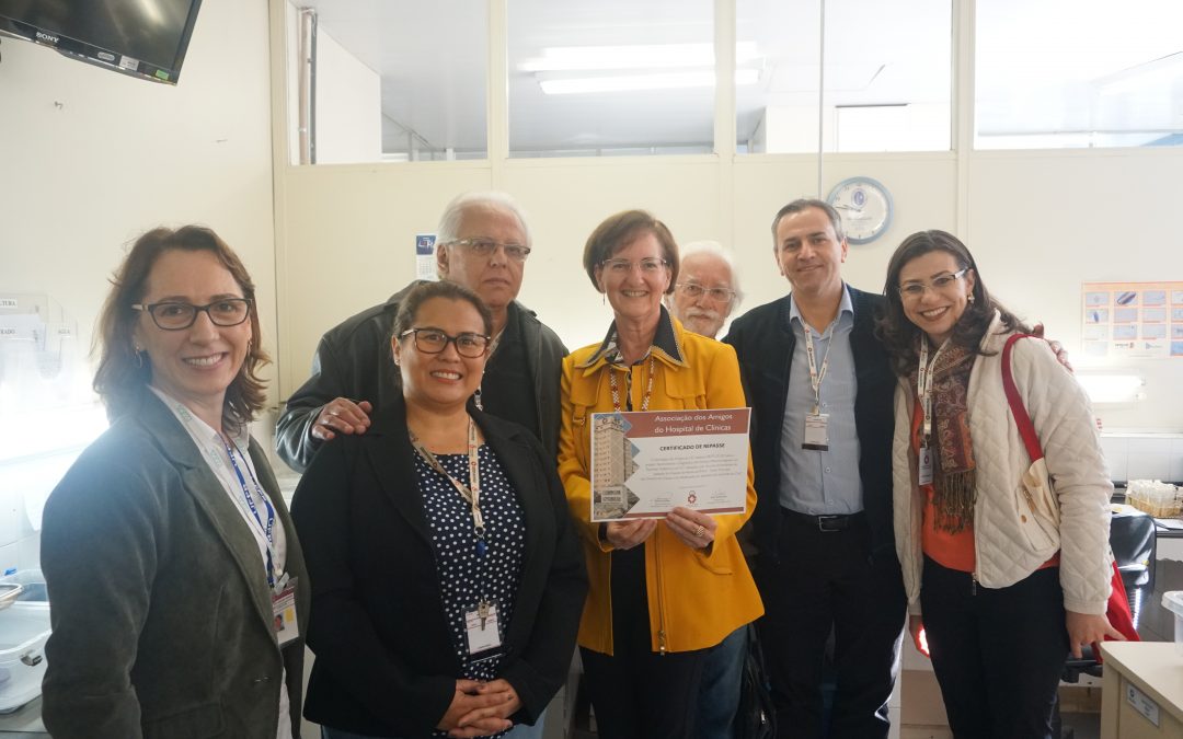 Projeto apoia a agilidade e seguranÃ§a no diagnÃ³stico de doenÃ§as infectocontagiosas no Complexo Hospital de ClÃ­nicas