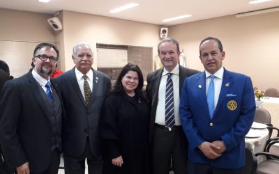 Conselheiro dos Amigos do HC toma posse como presidente do Rotary Club de Curitiba Bacacheri
