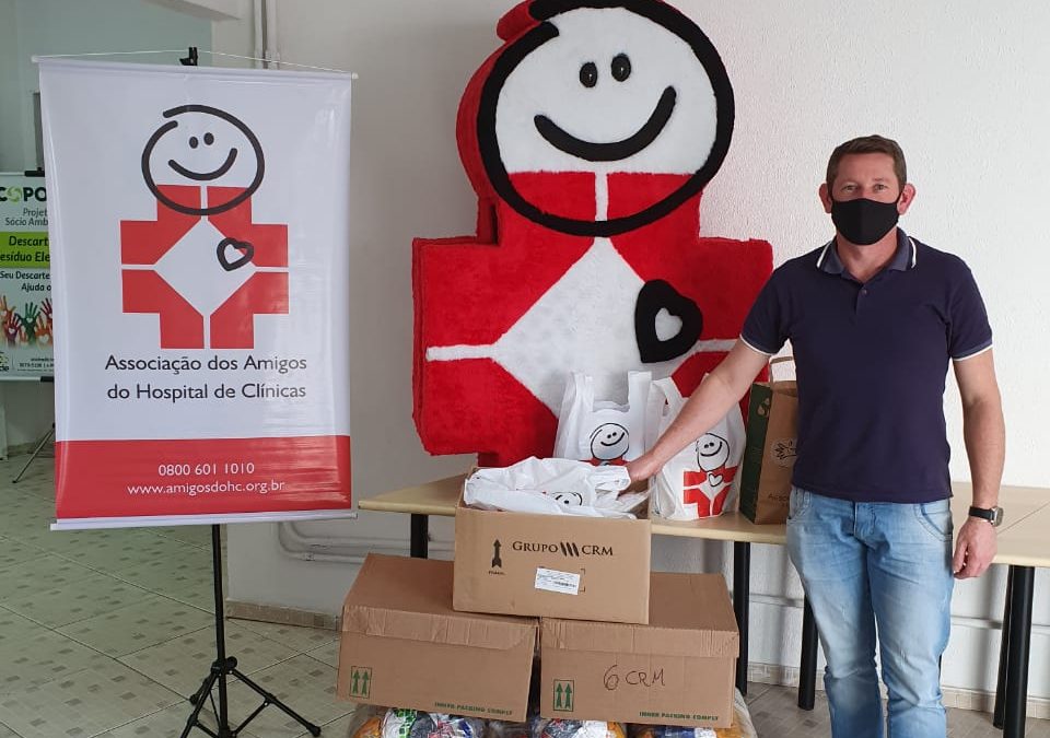 Amigos do HC ajudam outras instituiÃ§Ãµes durante a pandemia de Covid-19