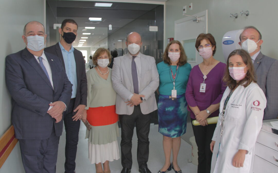 Entrega do ServiÃ§o de Infectologia do CHC-UFPR/Ebserh, reformado e conta com estrutura de ponta