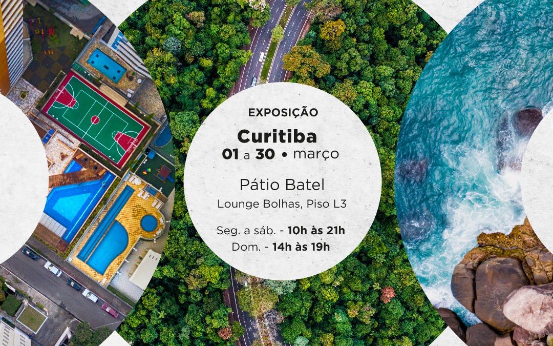 PAKUÃ: exposiÃ§Ã£o de fotografias aÃ©reas Ã© lanÃ§ada em Curitiba