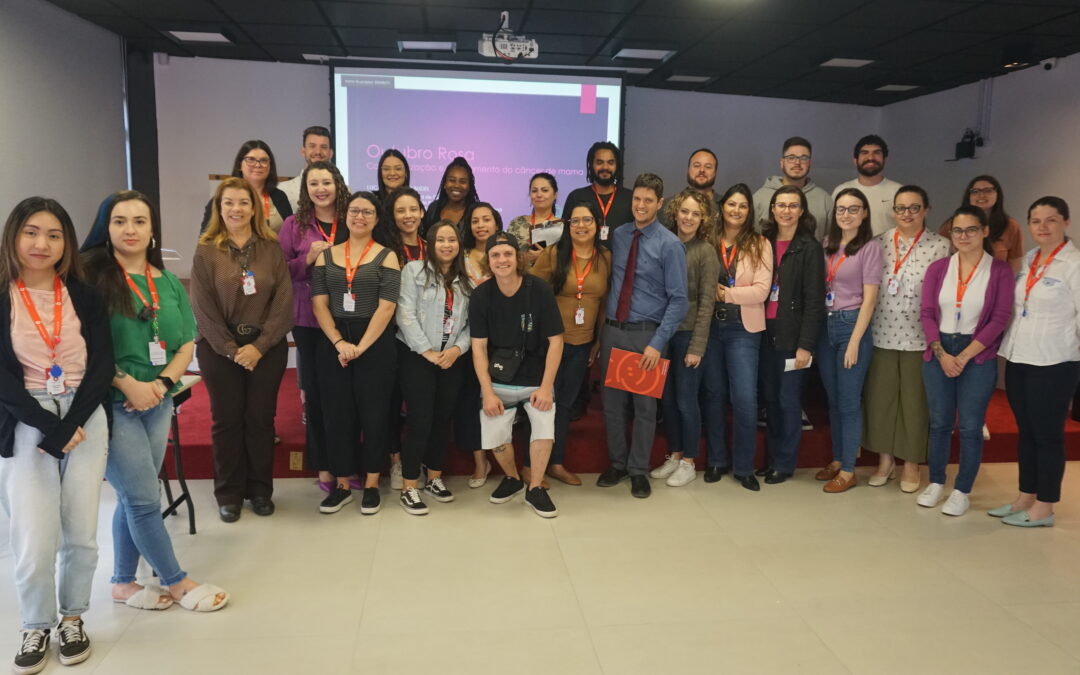 Amigos do HC recebem palestra de conscientizaÃ§Ã£o do cÃ¢ncer de mama