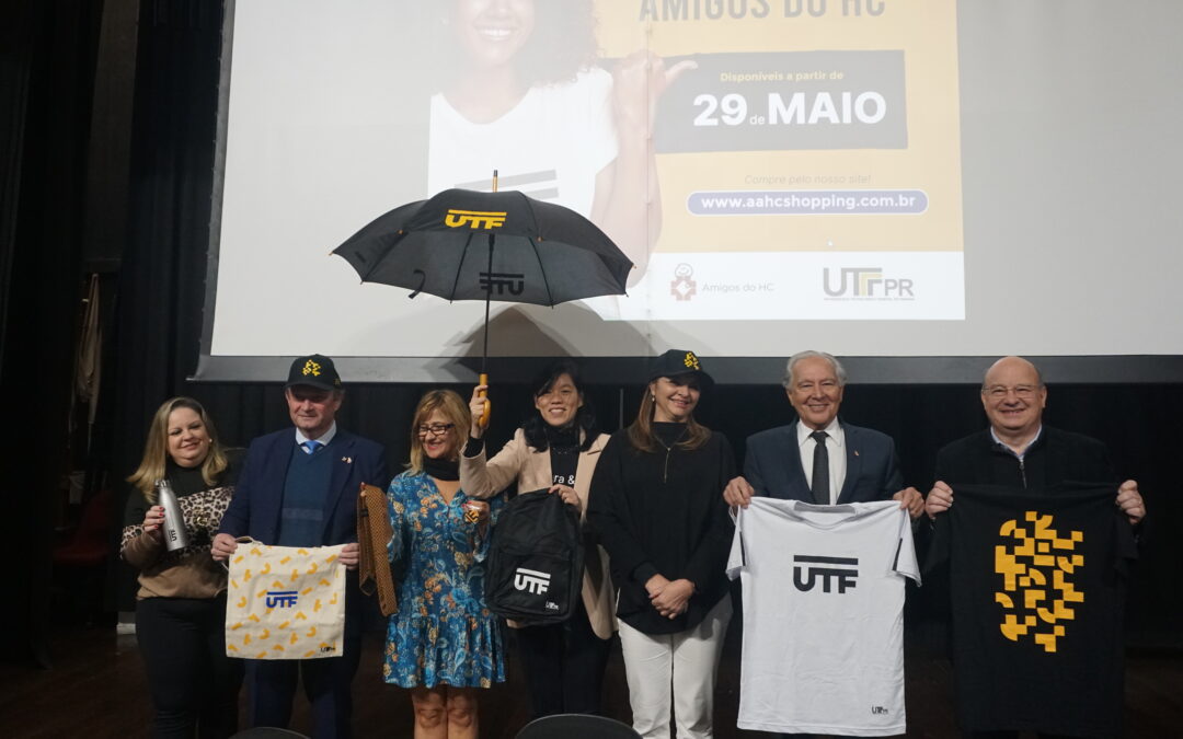 Amigos do HC e UTFPR lanÃ§am Grife UTF
