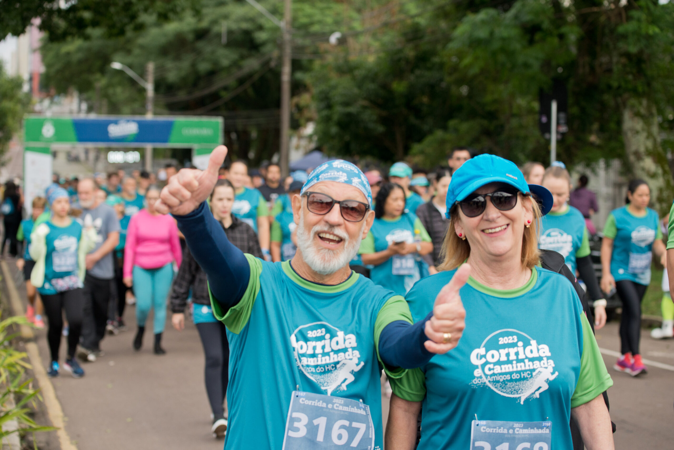 Praticar corrida leva bem-estar para a pessoa idosa
