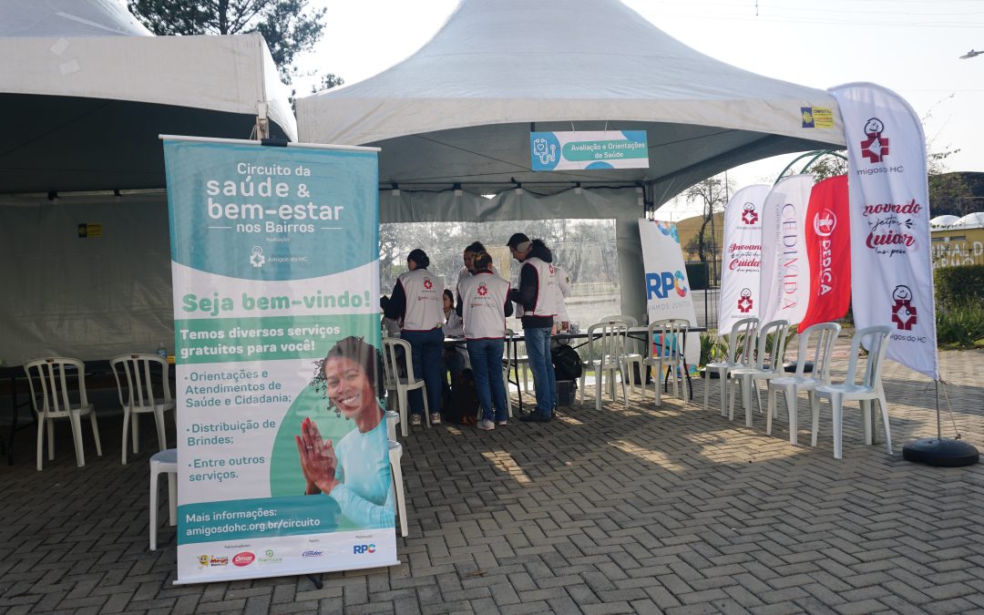 Circuito da SaÃºde e Bem-estar nos Bairros promove aÃ§Ãµes de prevenÃ§Ã£o do cÃ¢ncer de mama