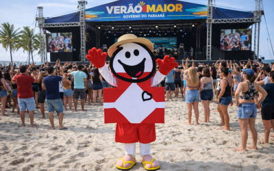 Amigos do HC levam campanha do HCzinho ao Verão Maior Paraná 2026